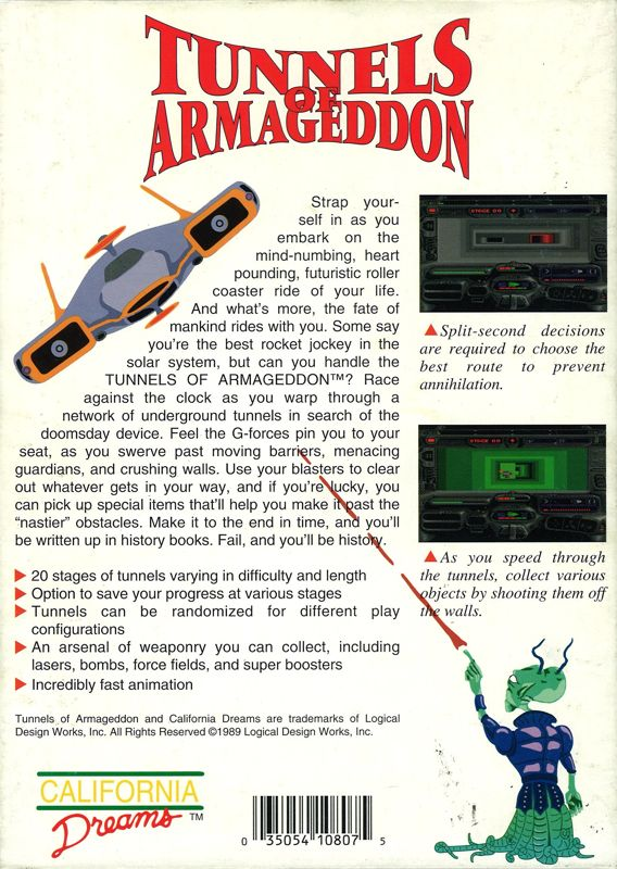 Tunnels Of Armageddon — box-2D-back (EU)