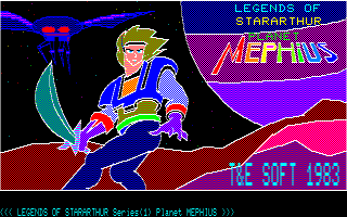 Legends Of Star Arthur - Planet Mephius — sstitle (JP)