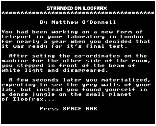 Stranded On Iloofrax — sstitle (WOR)