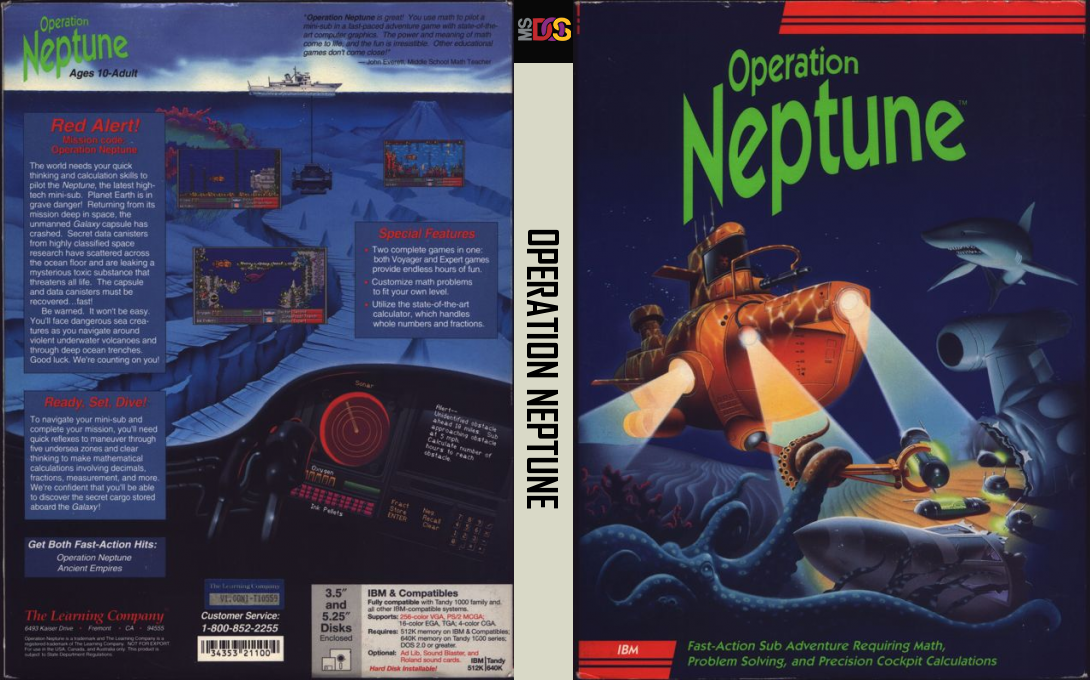 Operation Neptune — box-texture (US)