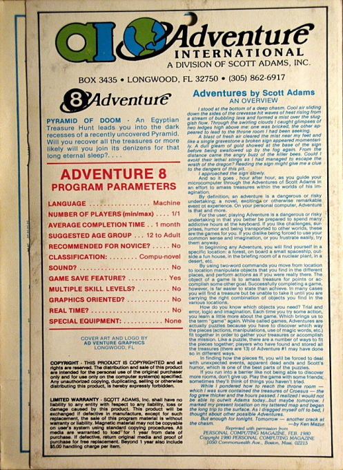 Pyramid Of Doom — box-2D-back (US)