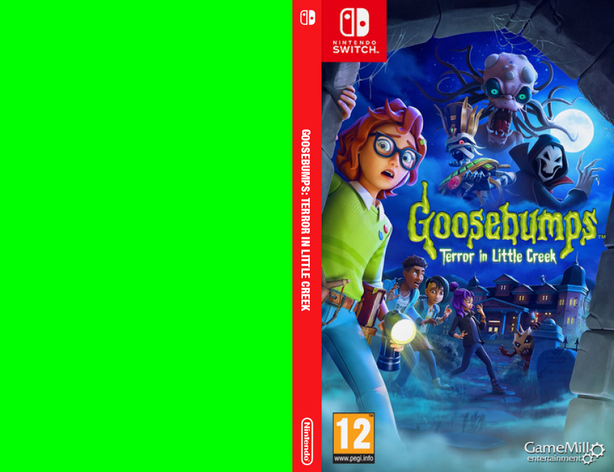Goosebumps - Terror in Little Creek — box-texture (EU)