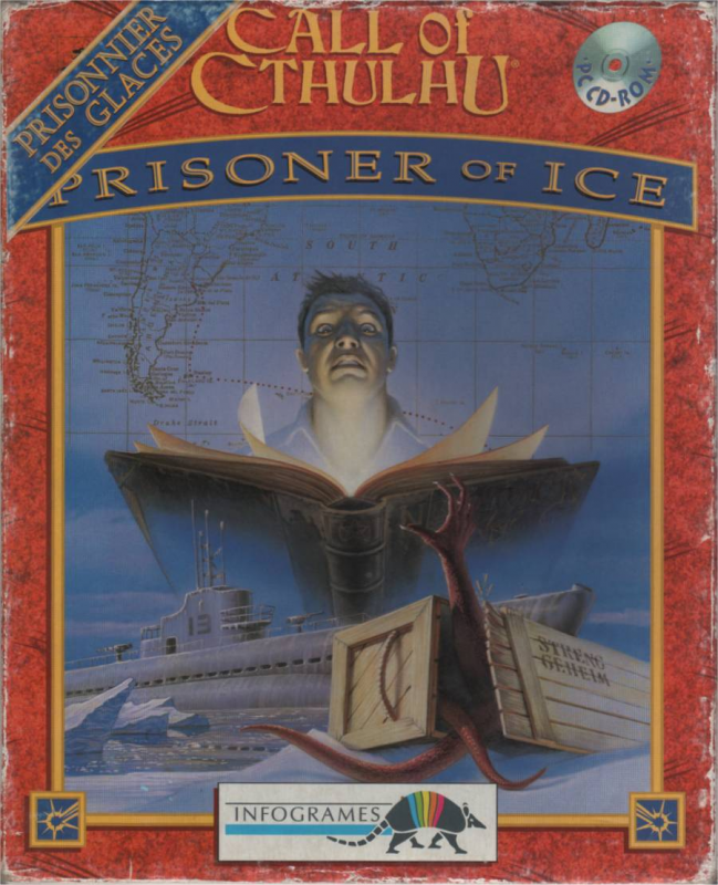 Call of Cthulhu - Prisoner of Ice — box-2D (FR)