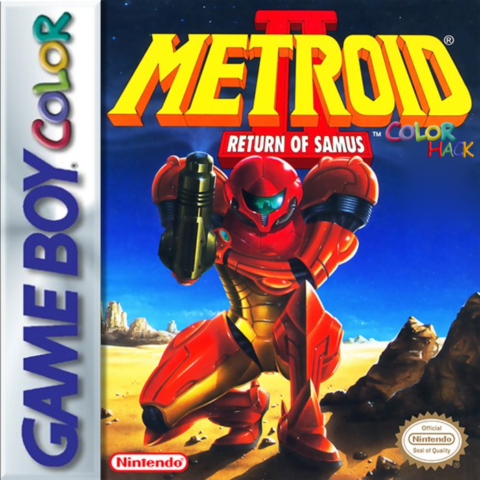 Metroid 2 - Return Of Samus box art