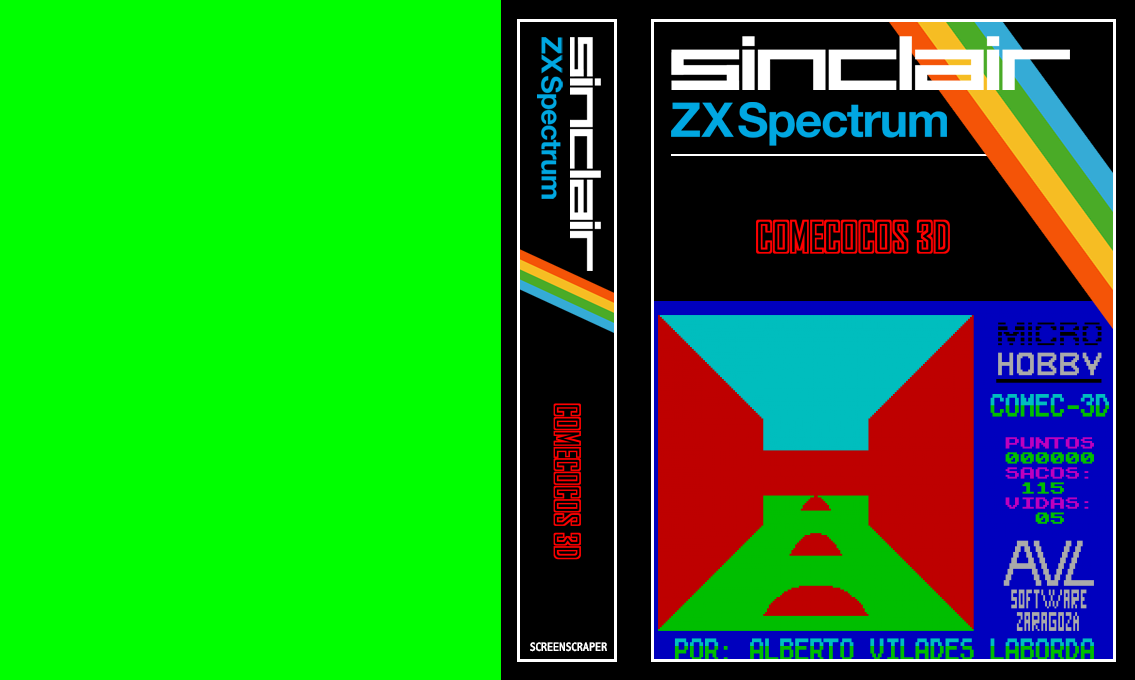 Comecocos 3d — box-texture (SS)