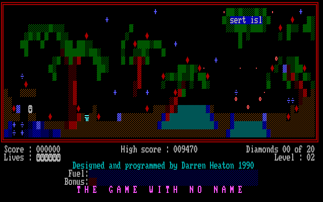 Game With No Name, The — ss (WOR)
