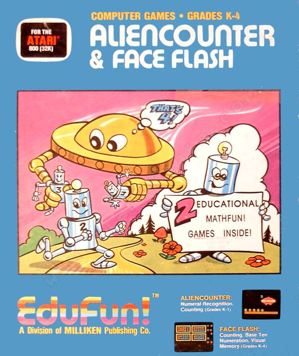 Aliencounter And Faceflash box art