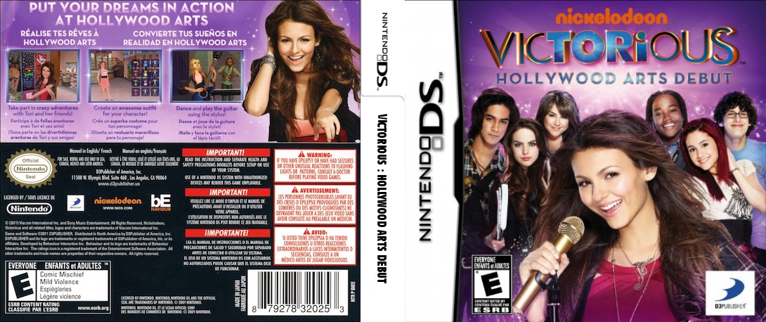 Victorious - Hollywood Arts Debut — box-texture (US)