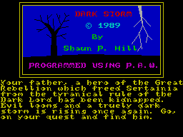 Dark Storm — sstitle (WOR)
