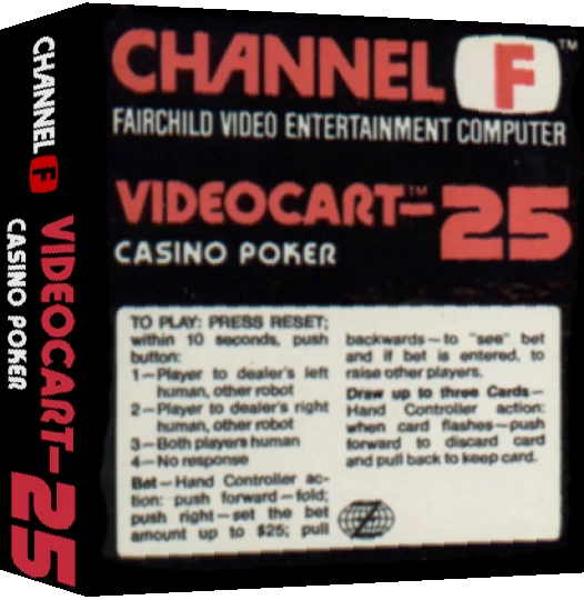 Videocart-25 - Casino Poker — box-3D (US)
