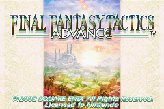 Final Fantasy Tactics Advance — sstitle (US)