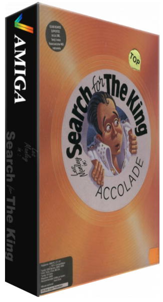 Les Manley in - Search for The King — box-3D (US)