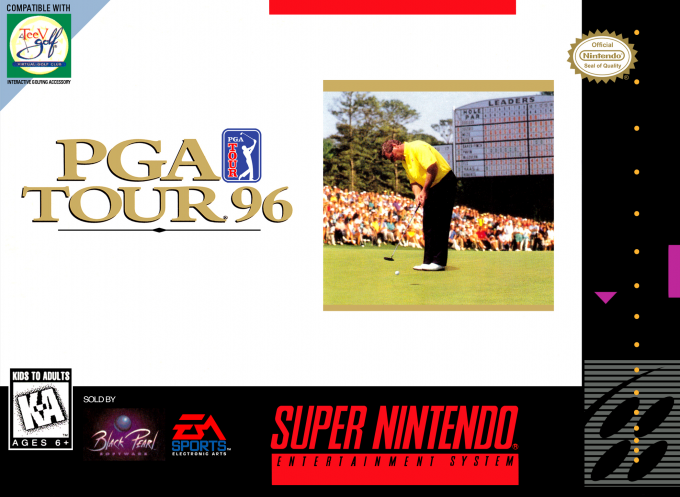 Pga Tour 96 box art