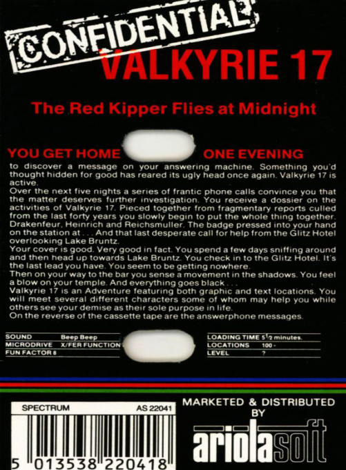 Valkyrie 17 — box-2D-back (UK)