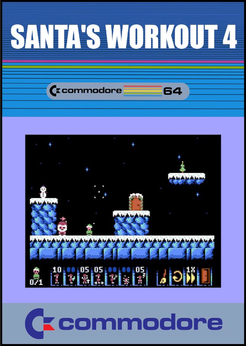 Santa's Workout 4 box art