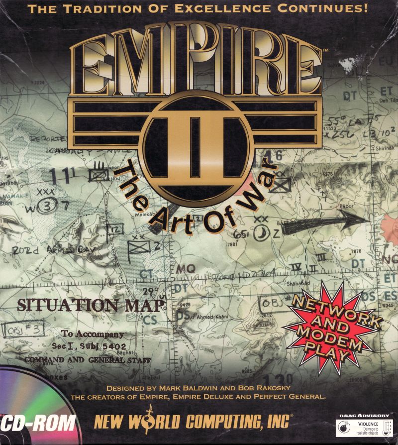 Empire II: The Art of War box art
