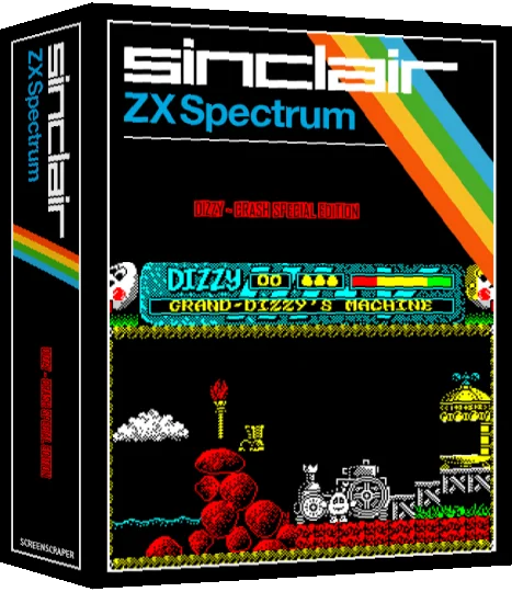 Dizzy - Crash Special Edition — box-3D (SS)