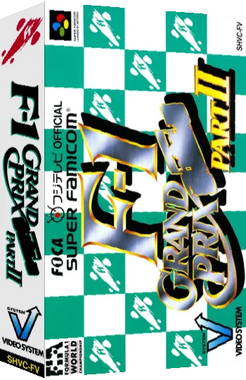 F-1 Grand Prix - Part II — box-3D (JP)
