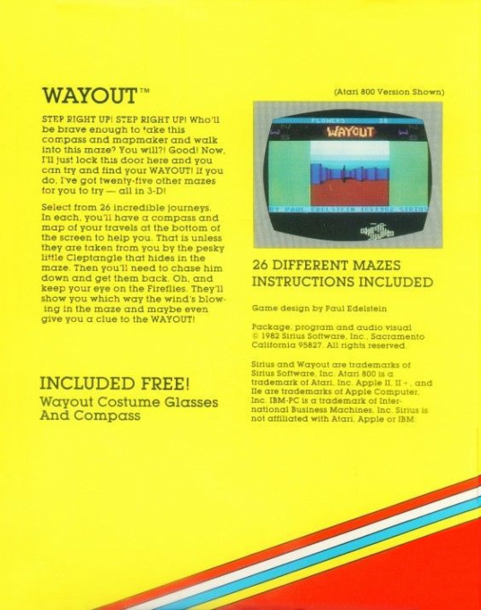 Way Out — box-2D-back (US)