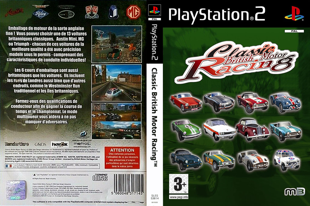 Classic British Motor Racing — box-texture (FR)