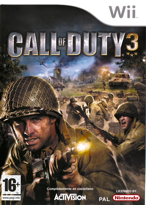 Call of Duty 3 — box-2D (SP)