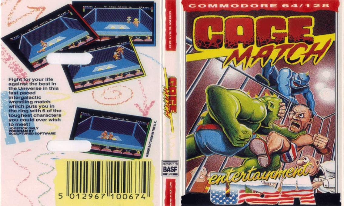 Intergalactic Cage Match — box-texture (WOR)