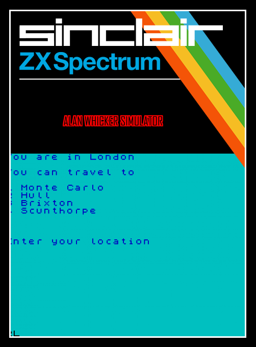 Alan Whicker Simulator box art