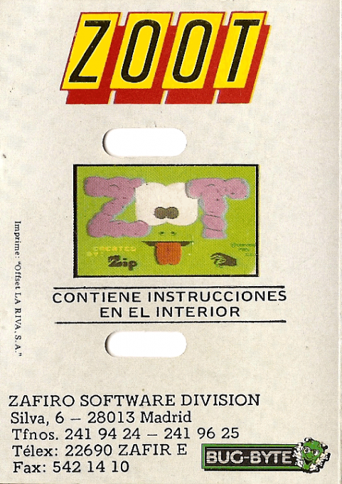 Zoot — box-2D-back (SP)