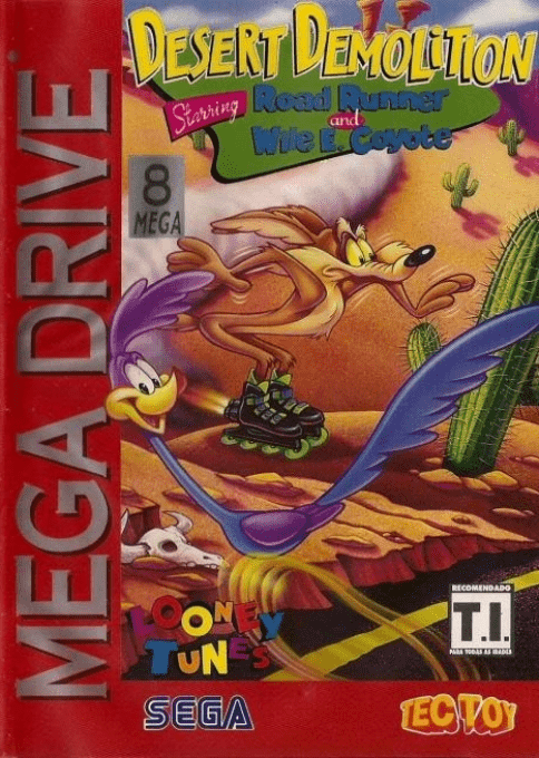 Desert Demolition Starring Road Runner And Wile E. Coyote — box-2D (BR)
