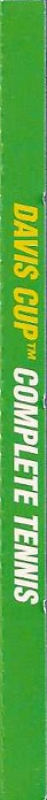 Davis Cup Complete Tennis — box-2D-side (CUS)