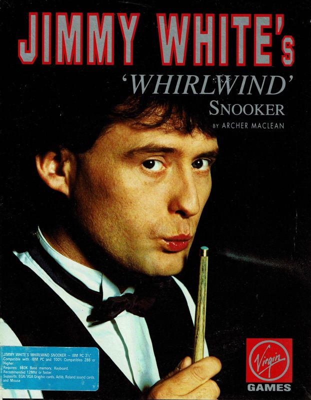 Jimmy White's Whirlwind Snooker box art