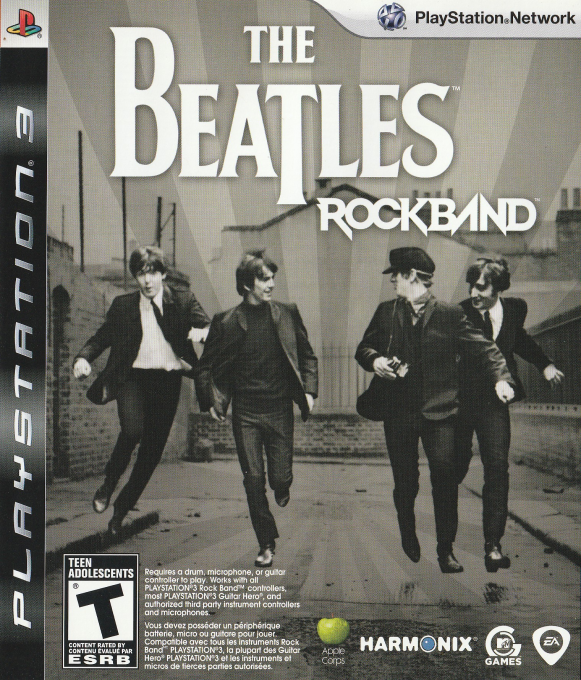 Beatles, The - Rock Band box art