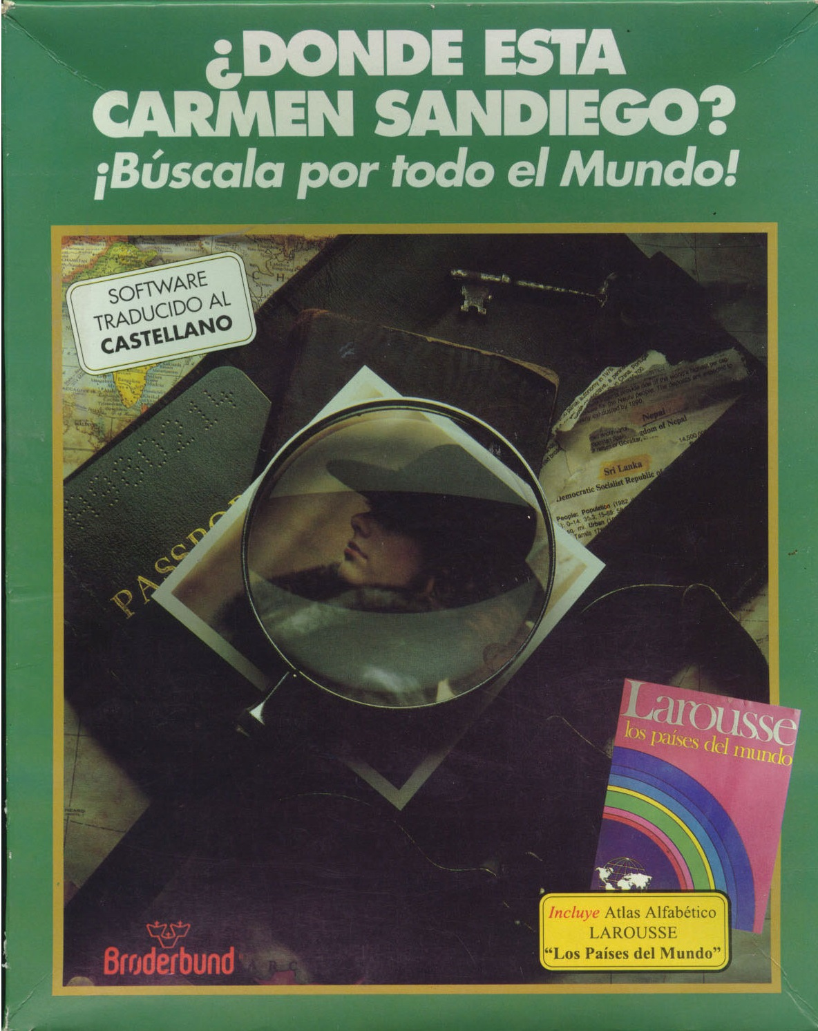 Poursuite De Carmen Sandiego Dans Le Monde, A La box art