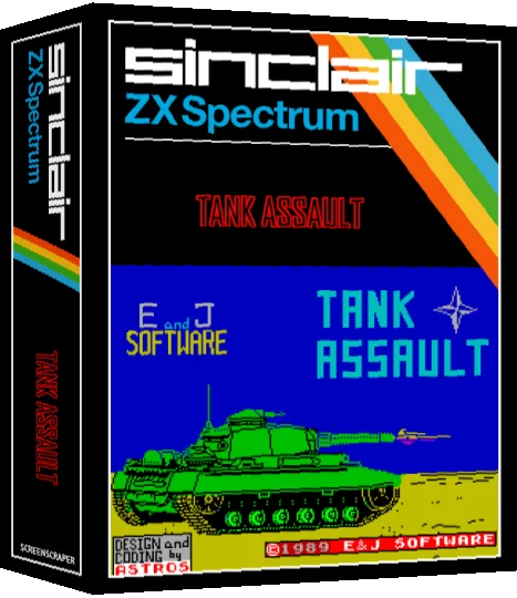 Tank Assault — box-3D (SS)
