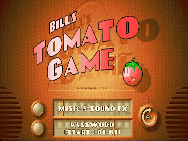 Bill's Tomato Game — sstitle (WOR)