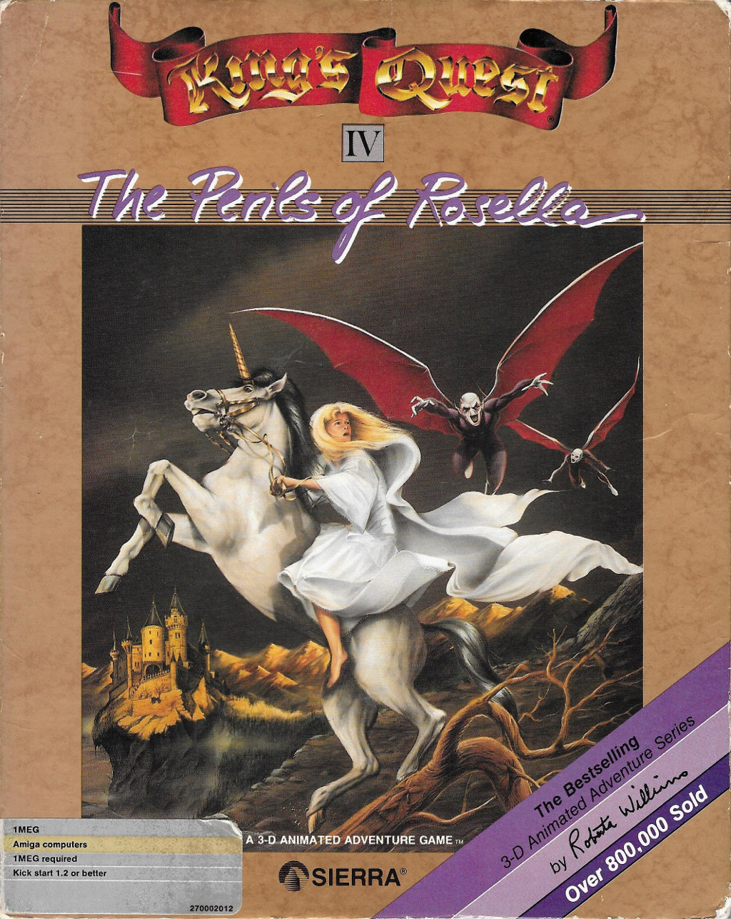 King's Quest IV - The Perils of Rosella box art