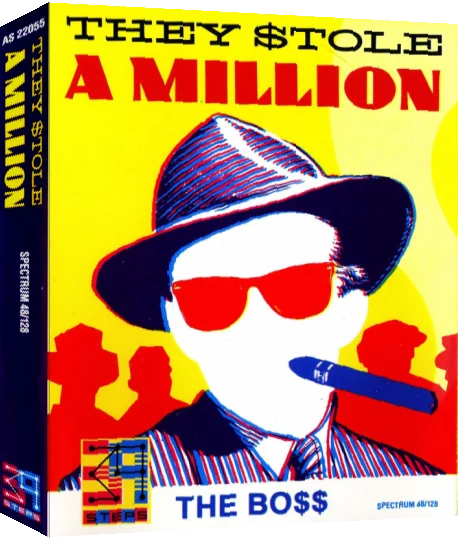 They Stole A Million — box-3D (EU)
