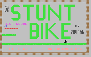 Stunt Bike — sstitle (WOR)
