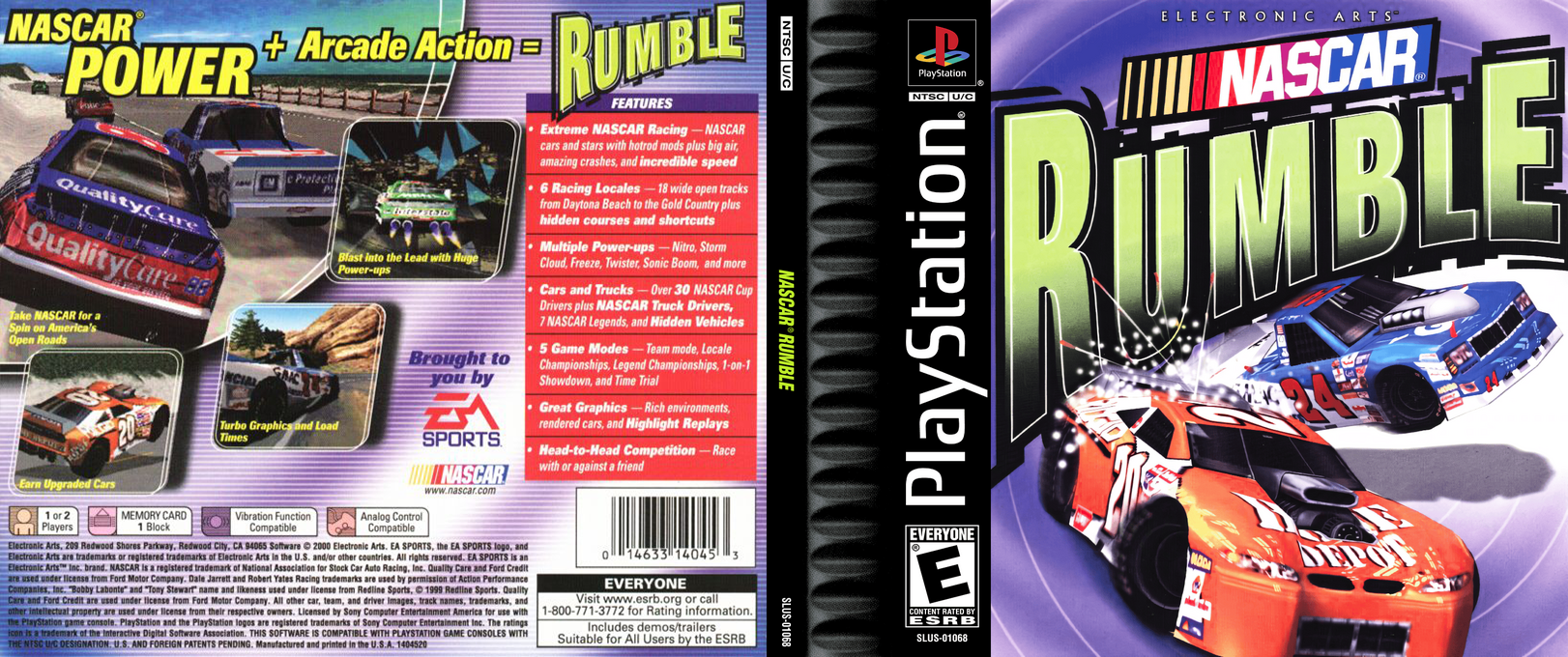 Nascar Rumble — box-texture (US)