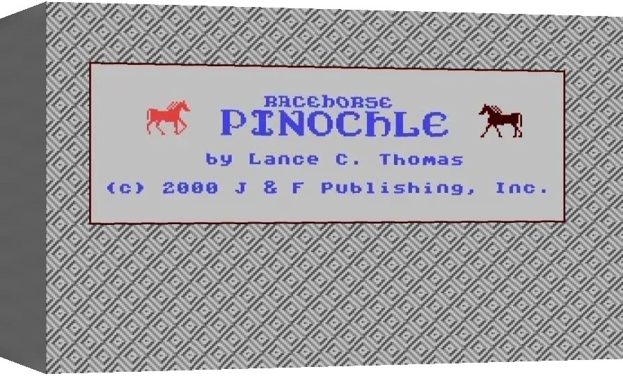 Racehorse Pinochle — box-3D (WOR)