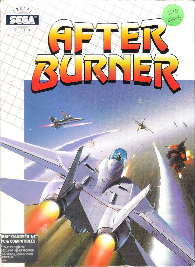After Burner box art