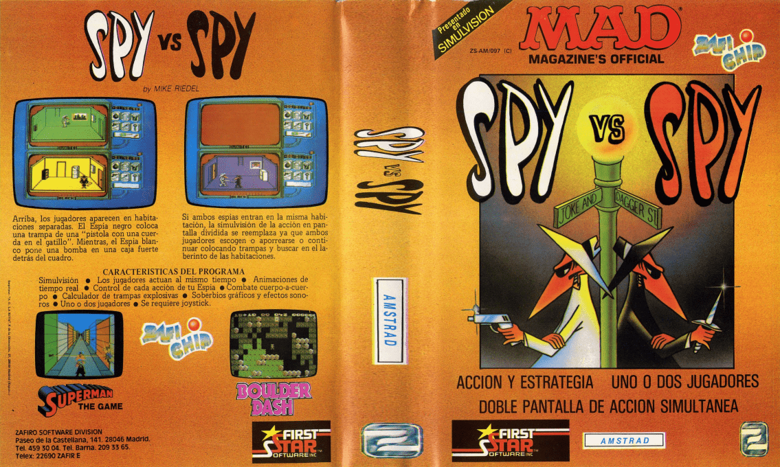 Spy Vs Spy — box-texture (SP)
