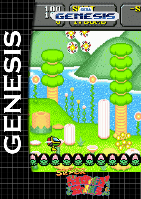 Super Fantasy Zone — box-2D (SS)