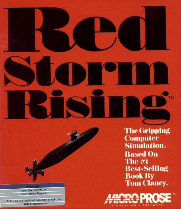 Red Storm Rising box art
