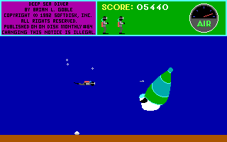 Deep Sea Diver — ss (WOR)