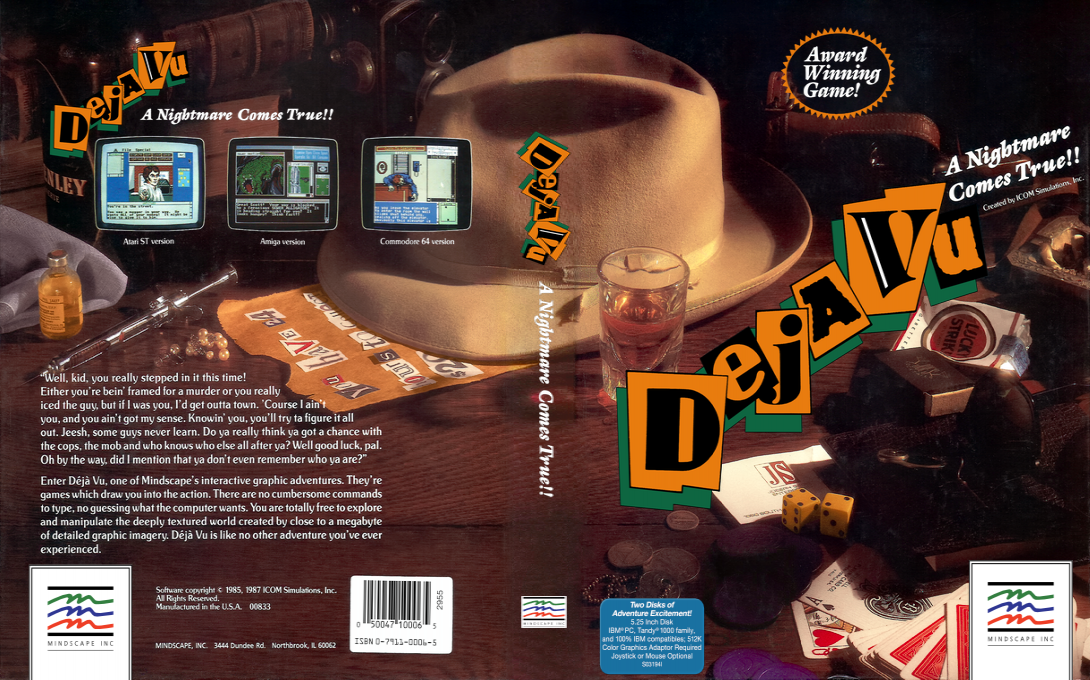 Deja Vu - A Nightmare Comes True!! — box-texture (US)