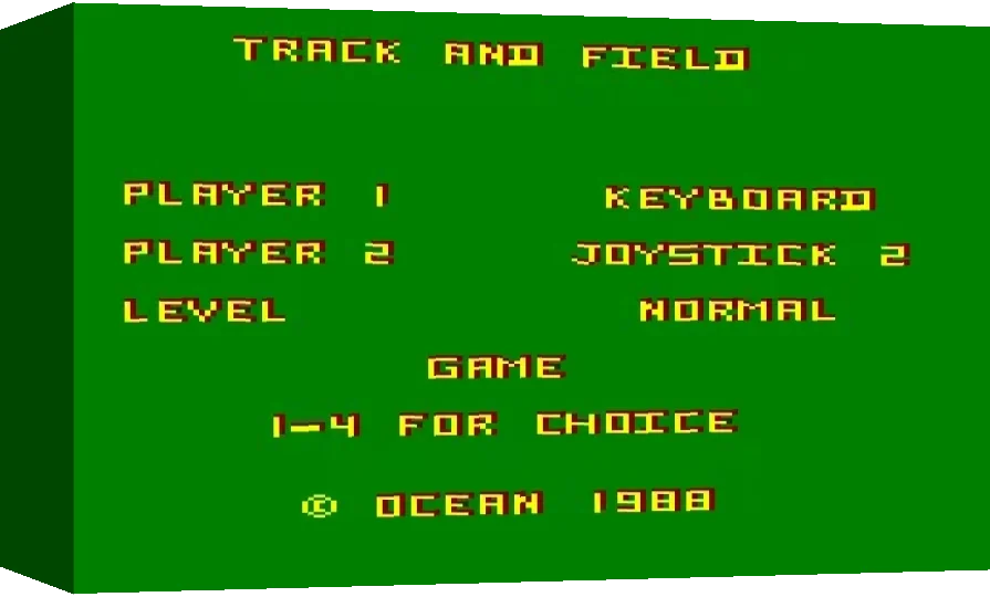 Track And Field — box-3D (WOR)