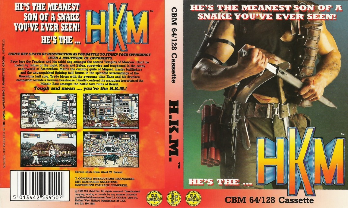 Human Killing Machine — box-texture (EU)