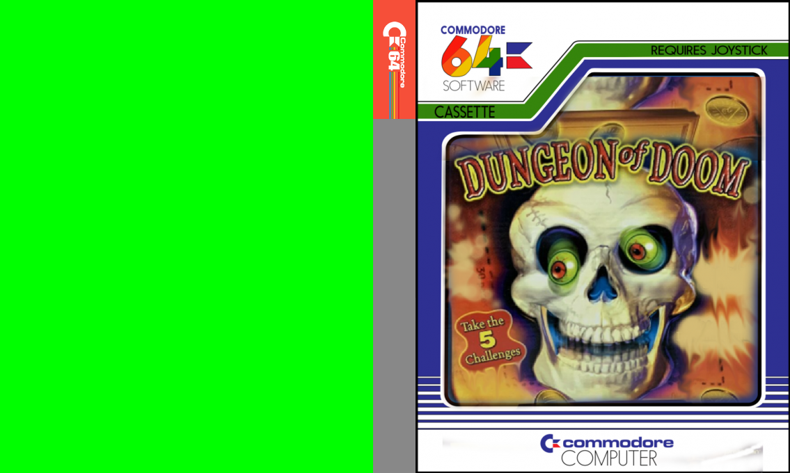 Dungeon of Doom — box-texture (EU)