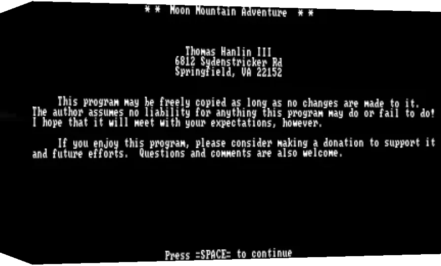 Moon Mountain Adventure — box-3D (WOR)